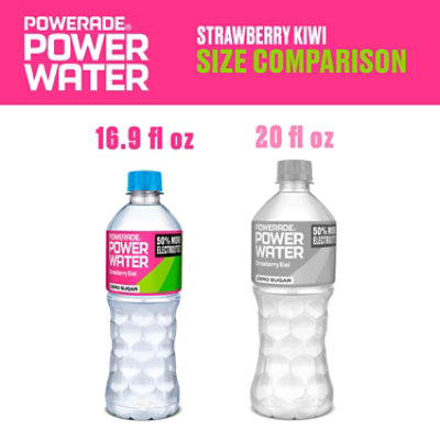 Power Water Strawberry Kiwi Zero Sugar - 6-16.9 Fl. Oz. - Image 2