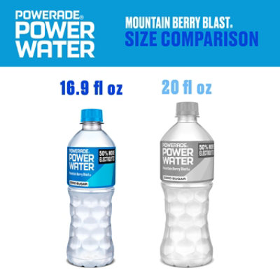 Power Water Mountain Berry Blast Zero Sugar - 6-16.9 Fl. Oz. - Image 2