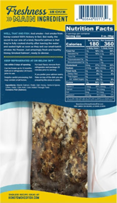 Honey Smoked Salmon Original - 4 OZ - Image 5