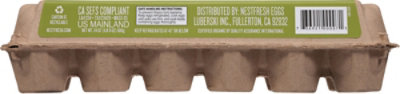 Nestfresh Organic Non Gmo Free Range Hfac Lg A Brown Eggs 12 Count - 12 CT - Image 5