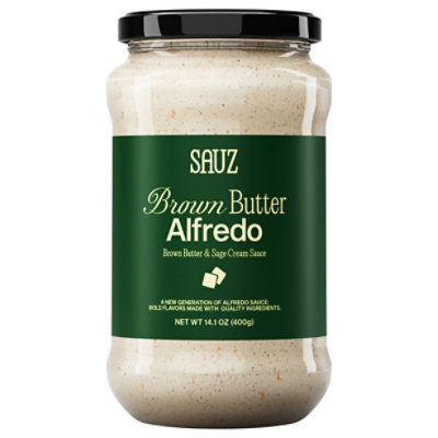 Sauz Brown Butter Alfredo - 16 Oz - Image 1
