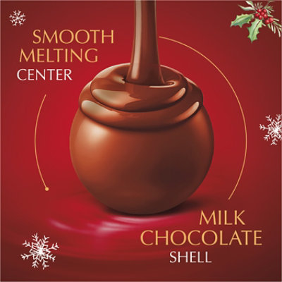 Lindt Lindor Holiday Milk Chocolate Candy Truffles Bag - 5.1 Oz - Image 3