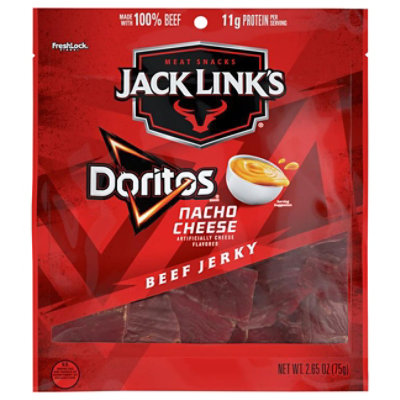Jack Links Jerky Doritos Nacho Cheese - 2.65 Oz - Image 4