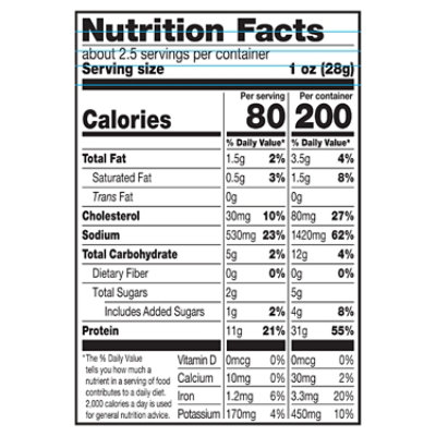 Jack Links Jerky Doritos Nacho Cheese - 2.65 Oz - Image 3