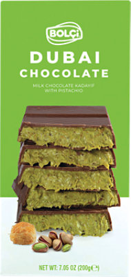 Bolci Dubai Milk Chocolate - 7.05 Oz