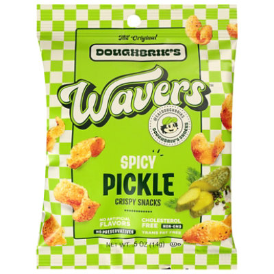 Wavers Chips Spicy Pickle 0.5oz - 0.5 OZ - Image 1