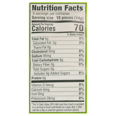 Wavers Chips Spicy Pickle 0.5oz - 0.5 OZ - Image 3