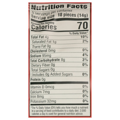 Wavers Late Night Pizza Chips - 0.5 Oz - Image 3