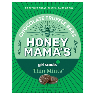 Honey Mama's Thin Mints Chocolate Truffle Bars - 2.5 OZ - Image 1