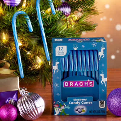 Brach's Blueberry Holiday Candy Canes - 12 Count - Image 3