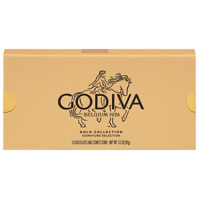 Godiva Gold Ballotin Chocolate 8 Count - 3.2 Oz - Image 1