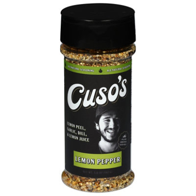 Cuso Cuts Seasoning Lemon Pepper BBQ Rub - 5 Oz - Image 2