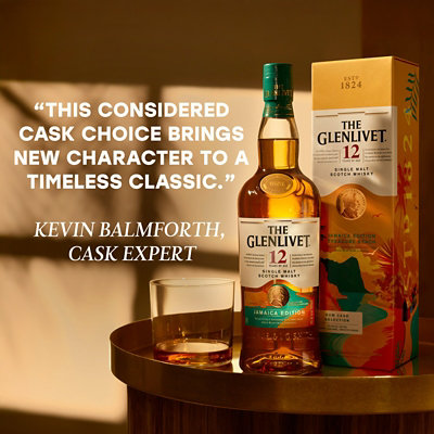 Glenlivet 12 Years Old Jamaica Rum Cask Selection Single Malt Scotch Whisky - 750 Ml - Image 5
