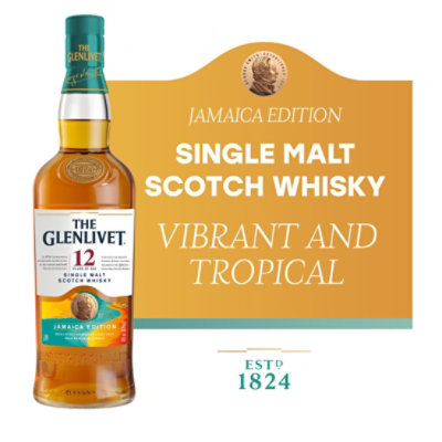 The Glenlivet Scotch Whisky Single Malt 12 Years Old 80 Proof