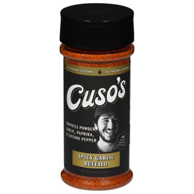 Cuso Cuts Spicy Garlic Buffalo Seasoning - 5 Oz - Image 1