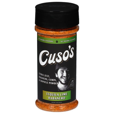 Cuso Cuts  Tequila Lime Habenero Seasoning - 5 Oz - Image 1