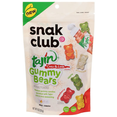 Snak Club Tajin Gummy Bears - 9 Oz - Image 1