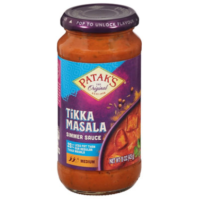 Pataks Low Fat Tikka Masala Sauce - 15 Oz - Image 1