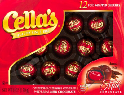 Cellas Milk Choc Gift Box - 6 OZ - Image 2