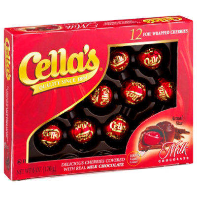 Cellas Milk Choc Gift Box - 6 OZ - Image 1