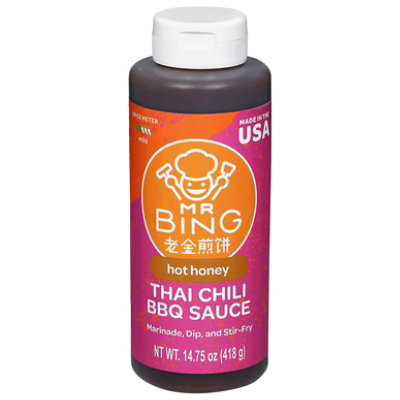 Mr Bing Chili Thai Hot Honey Bbq Sauce - 14.75 Oz - Image 2