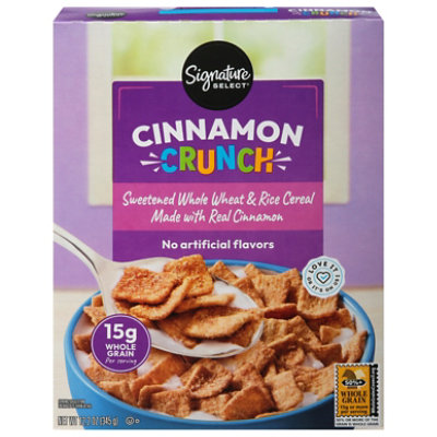 Signature Select Cinnamon Crunch Cereal - 12.2 Oz - Image 1