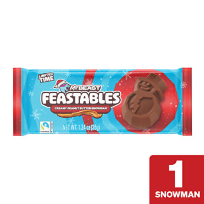 Feastables Peanut Butter Shape - 1.24 OZ - Image 1