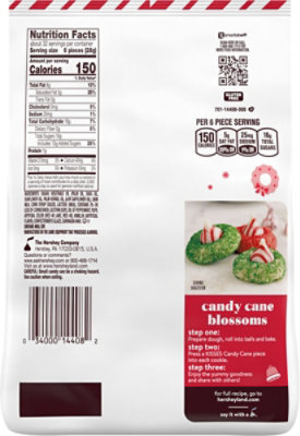 Hersheys Kisses Candy Cane Flavored Christmas Candy Bulk Bag - 31.67 Oz - Image 6