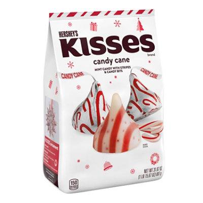 Hershey Kisses Candy Cane Partybag - 31.67 OZ - Image 1