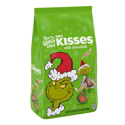 Hershey Kisses Grnch Foil Partybag - 33.85 OZ - Image 1