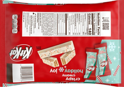 Kit Kat Peppermint Stick Flavored Wafer Snack Size Christmas Candy Bag - 8.8 Oz - Image 6