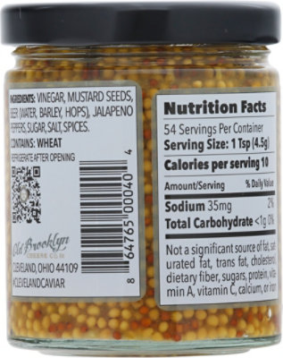 Pop Mustards Original Whole Seed - 6 Oz - Image 6