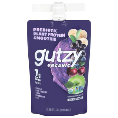 Gutzy Plant Cherry Blueberry Acai Protein Smoothie - 3.38 Fl. Oz. - Image 2