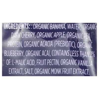 Gutzy Plant Cherry Blueberry Acai Protein Smoothie - 3.38 Fl. Oz. - Image 4