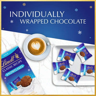 Lindt Classic Recipe Holiday Snowflakes Milk Chocolate Candy Pieces Bag - 4.2 Oz - Image 5