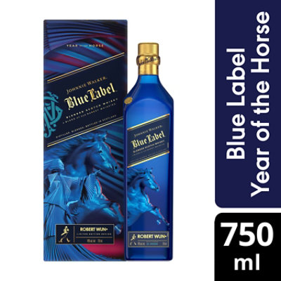 Johnnie Walker Scotch Blue Label Lunar Year Of Horse Limited