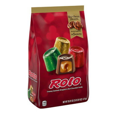 ROLO Creamy Caramels Wrapped In Rich Chocolate Candy - 35.91 Oz - Image 1