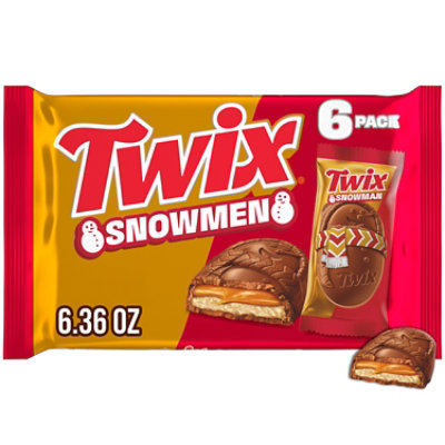 Twix Snowman 6ct Mp - 6.36 Oz - Image 1