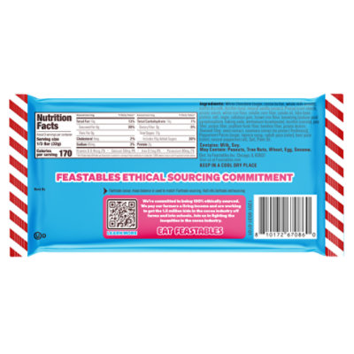 Feastables Pretzel Mint  XL Fudge Crunch Bar - 3.35 Oz - Image 2