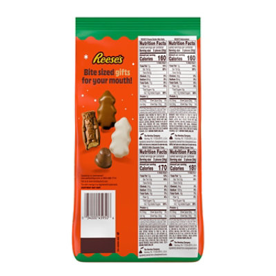 REESE'S Assorted Flavored Peanut Butter Shapes Christmas Candy Bag - 31.94 Oz - Image 2