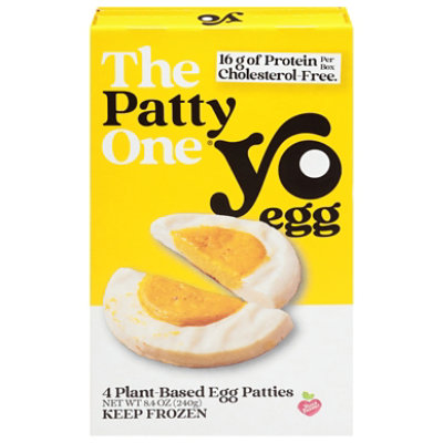 Yo Egg Patty Plant Based 8pc - 8.4 OZ - Image 1
