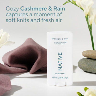 Native Cashmere & Rain Deodorants Stick - 2.65 Oz - Image 4