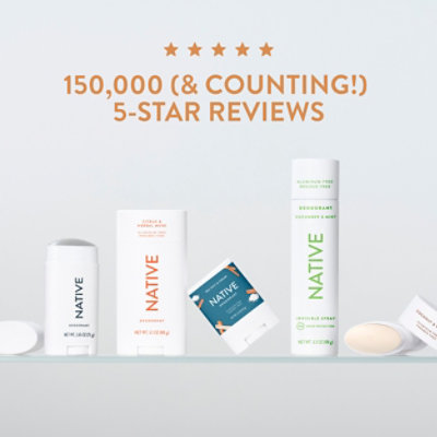 Native Toasted Vanilla & Honey Deodorant Sticks - 2.65 Oz - Image 8