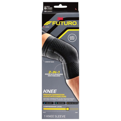 Futuro Premium Comp Knee Sleeve Lg - EA - Image 2