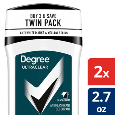 Degree Men Antiperspirants Black & White 5.4 Oz - 5.4 OZ - Image 3