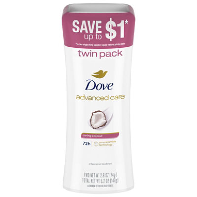 Dove Adv Cool Essentials Twin Pack Coconut - 2.6 FZ - Image 3