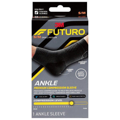 Futuro Premium Comp Ankle Sleeve Sm/md - EA - Image 1