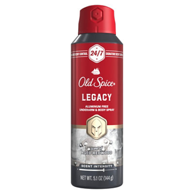 Old Spice Legacy Antiperspirant Deodorant Body Spray - 5.1 Oz - Image 1