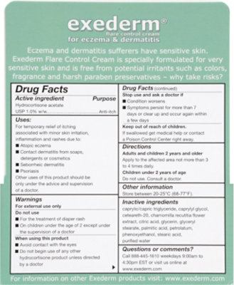 Exederm Flare Control Cream 1oz - 1 OZ - Image 4