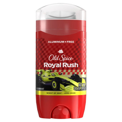 Old Spice Red Collection Apdo Sticks Deodorants Stick Royal Rush - 3 Oz - Image 7